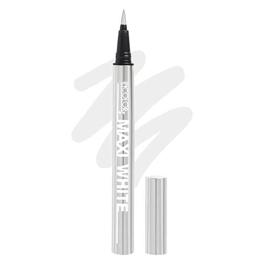 Incolor Ic058 Maxi Long Lasting Smudge Proof Sketch Pen Eyeliner White - 2 gms