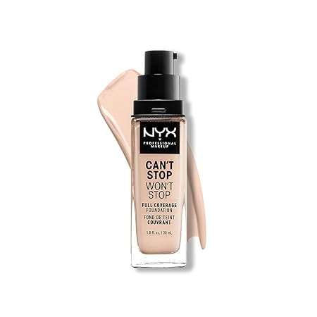 NYX Professional Makeup Can't Stop Won't Stop Full Coverage Foundation - Beige - 30 ml