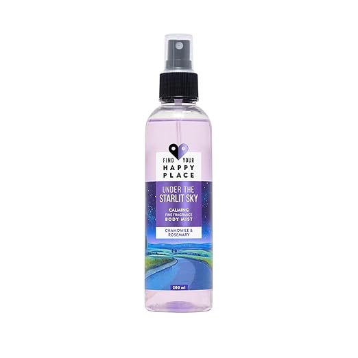 Find Your Happy Place Under The Starlit Sky Body Mist Chamomile & Rosemary - 200 ml