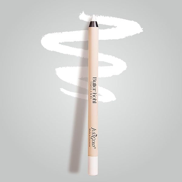 JustGold Butter Kohl Kajal Pencil Smudgeproof Snow - 5 gms