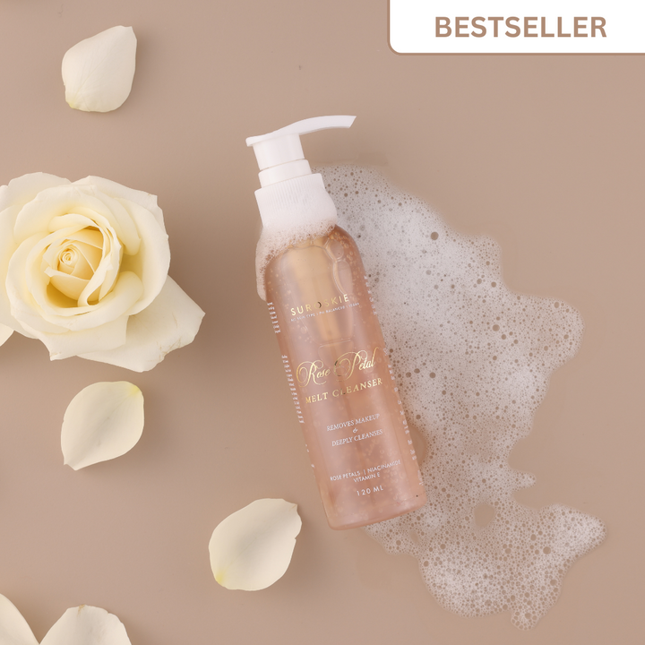 Rose Petals Melt Cleanser - 2 In 1 Hydrating cleanser