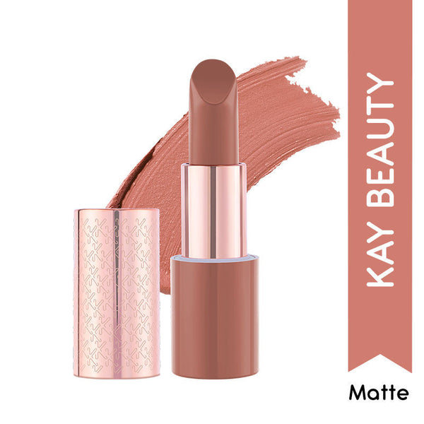 Kay Beauty Matte Drama Long Stay Lipstick Muse - 4.2 gms