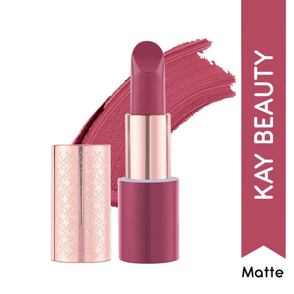 Kay Beauty Matte Drama Long Stay Lipstick Rehearsal - 4.2 gms