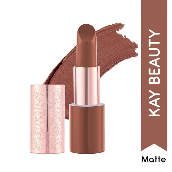 Kay Beauty Matte Drama Long Stay Lipstick Dialogue - 4.2 gms