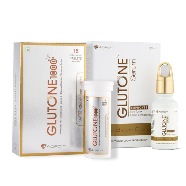 Glutone1000 & Serum Skin Brightening Combo