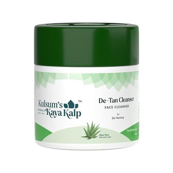 Kulsum's Kaya Kalp Herbals De-Tan Cleanser For De-Tanning - 40 gms