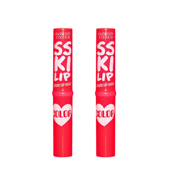 Fashion Colour Kiss Lip Colour Lip Balm Shade 04 - 2 gms (Pack of 2)
