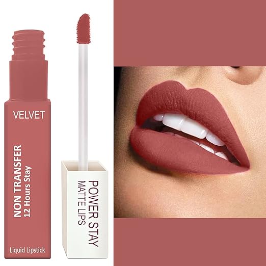 Forfor Power Stay Long Last Matte Lipstick Nudes And Red - 4 ml