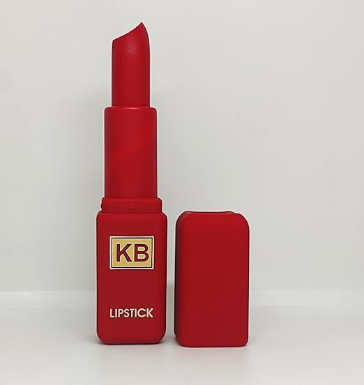 Kiss Beauty Sensational Creamy Matte Lipstick SH 12 Lusty Red - 20 gms