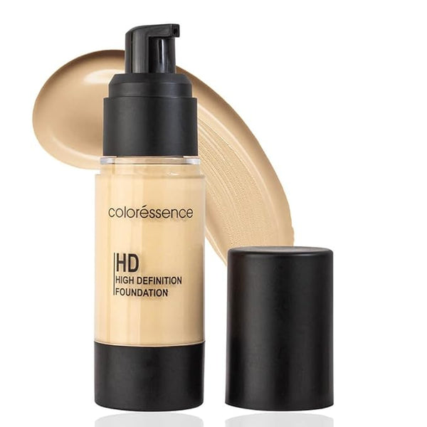 Coloressence HD Foundation High Coverage Matte Finish HDF 1 - 30 ml