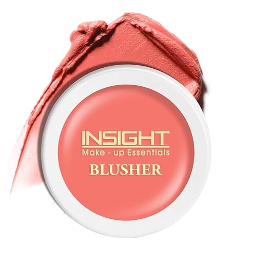 Insight Cosmetics Crème Blusher Face Makeup Soft Salmon - 3.5 gms