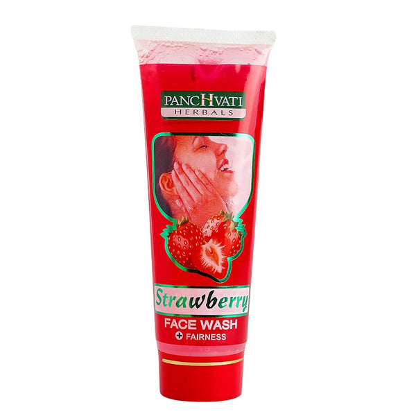 Panchvati Herbals Strawberry Face Wash - 120 ml (pack of 2)