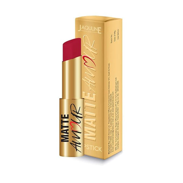 Jaquline USA Matte Amour Matte Lipstick Sensuous 08 - 3.5 gms