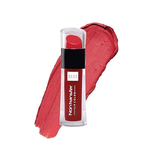 Blue Heaven Non Transfer Lip Colour 10 Smoked Red - 2.8 ml