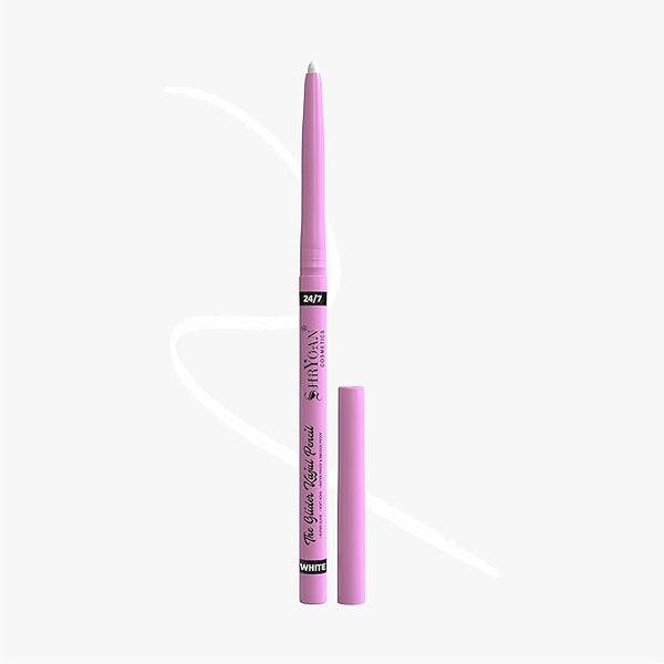 Shryoan Revolving Kajal With Sharpener White - 1.35 gms