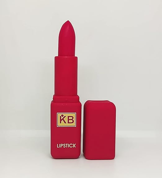 Kiss Beauty Sensational Creamy Matte Lipstick SH 03 Lusty Red - 20 gms