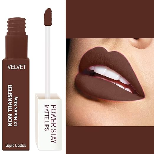 Forfor Power Stay Long Last Matte Lipstick Cocoa Brown - 4 ml