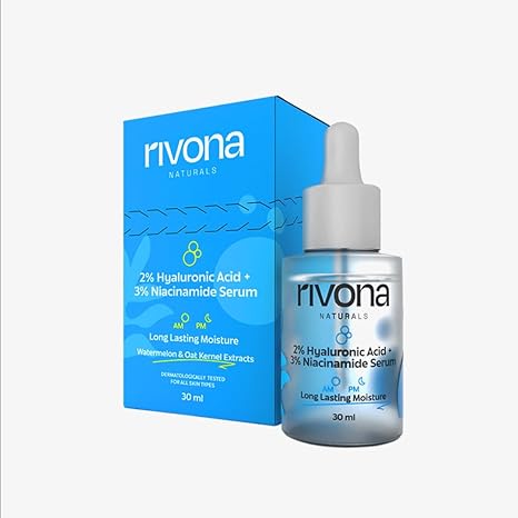 Rivona Naturals Hyaluronic Acid & Niacinamide Serum - 30 ml