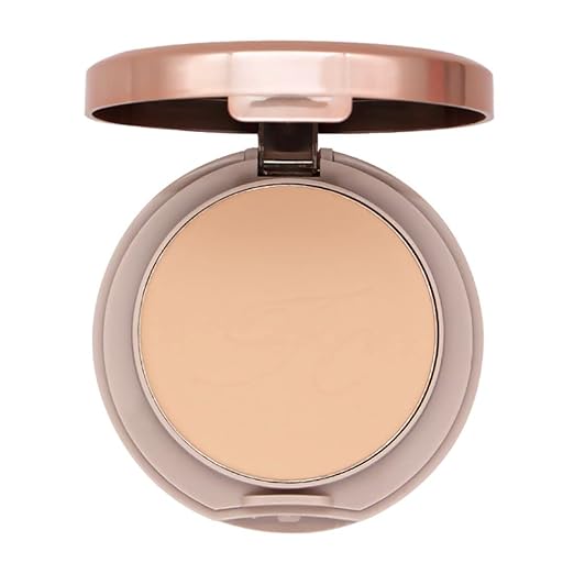 Fashion Colour Oil Control 2 In 1 Powder With Mirror Natural Shade 01  - 20 gms