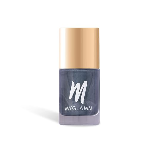 MyGlamm Wandurlust Matt Chrome Nail Paint Blue Lagoon (Blue) - 11 ml