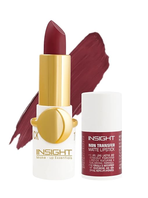 Insight Non Transfer Matte Lipstick Colour Mood - 4.2 gms