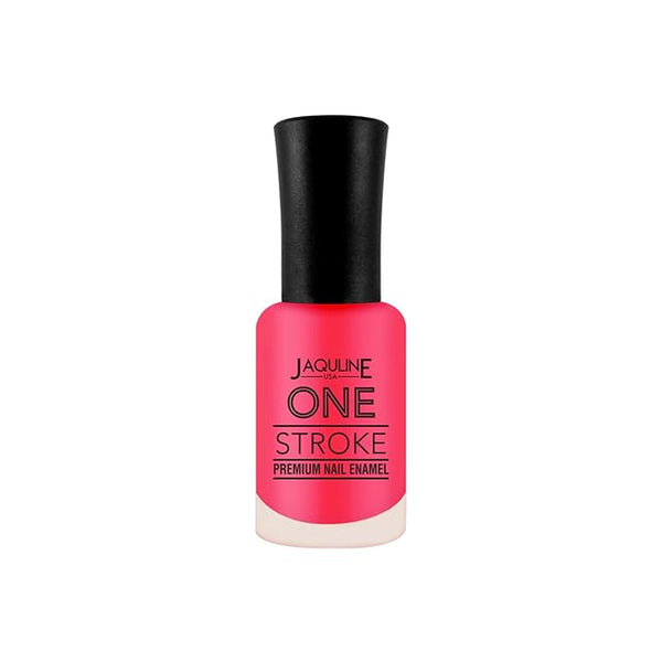 Jaquline USA One Stroke Premium Nail Enamel Pink Tease - 8 ml