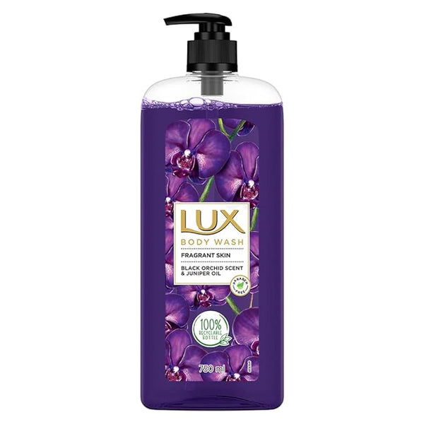 Lux Body Wash Fragrant Skin Black Orchid Scent & Juniper Oil -  750 ml