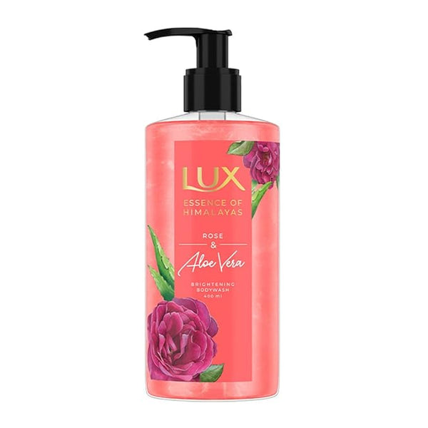 Lux Rose & Aloe Vera Shimmering Body Wash - 400 ml