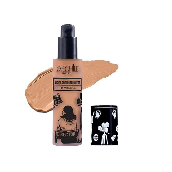 Lovechild Masaba Lights Camera Foundation Mocha Debut - 30 ml