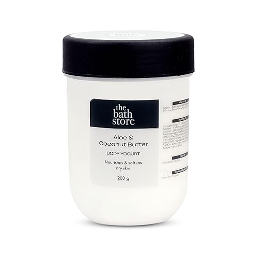 The Bath Store Aloe Coconut Body Yogurt Body Lotions For Summer - 200 gms