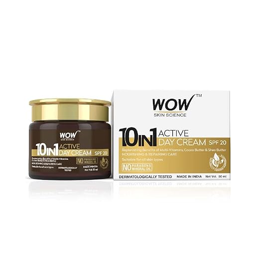 Wow Skin Science 10 in 1 Active Day Cream SPF 20 - 50 ml