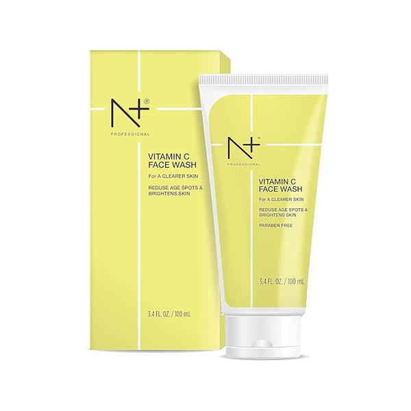 N Plus Professional Vitamin C Face Wash For Oily to Normal Skin - 100 ml