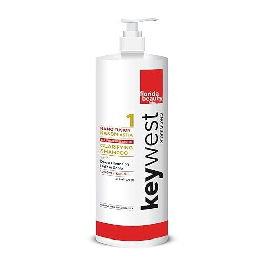 Keywest Professional Nanoplastia Sulfate Free Clarifying Shampoo - 1000 ml