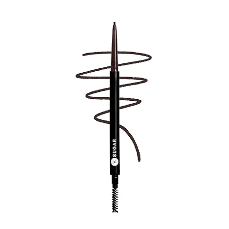 Sugar Cosmetics Arch Arrival Micro Brow Pencil 01 Jerry Brown - 0.09 gms