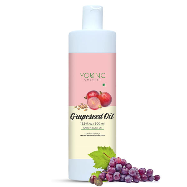 Young Chemist Cold Pressed Grape Seed Oil - 500 ml