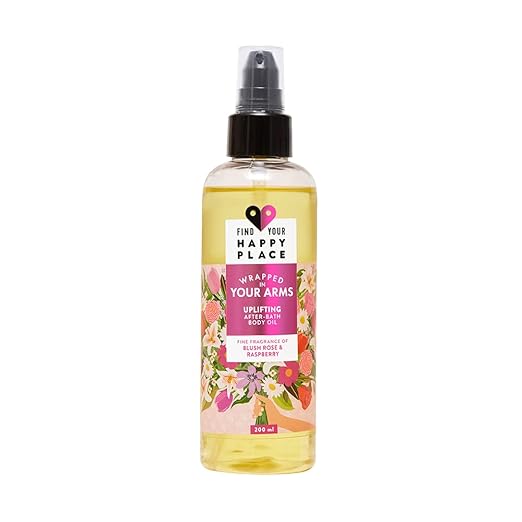 Find Your Happy Place Wrapped In Your Arms After Bath Body Oil - 200 ml