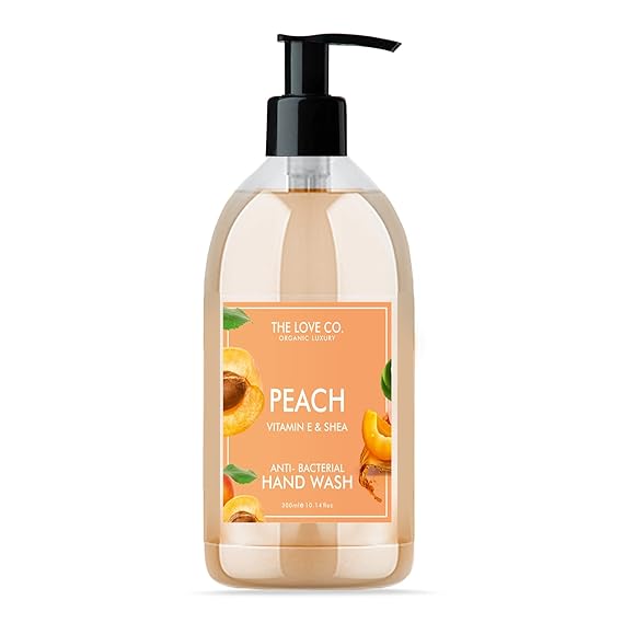 The Love Co. Peach Hand Wash - 300 ml