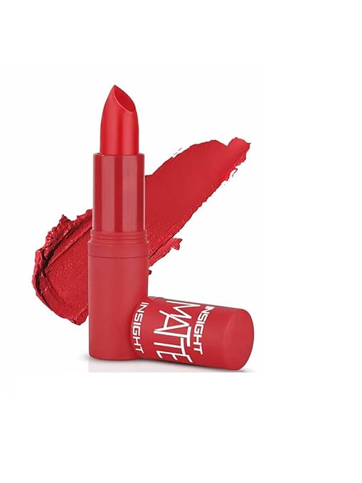 Insight Cosmetics Matte Lipstick Colour 07 Red Carpet - 4.2 gms