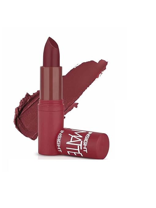 Insight Cosmetics Matte Lipstick Colour 19 Coffee Lite - 4.2 gms