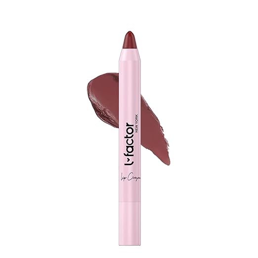 L Factor New York Powdery Matte Lip Crayon Misty Mauve - 2.4 gms