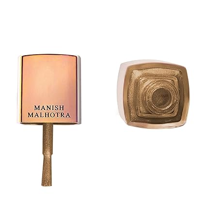 MyGlamm Manish Malhotra Beauty Gel Finish Nail Lacquer Bronze - 12 ml