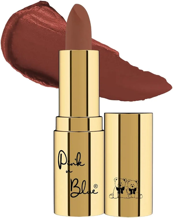 SUPER  Ultra Matte, Non-drying, Highly pigmented Lipstick, Keeps Lips Moisturised |4.5gm|Irish Coffee