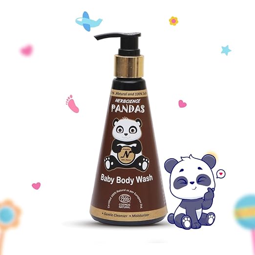 Herbcience Pandas Baby Body Wash- 250 ml