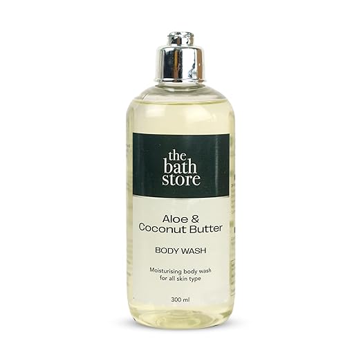 The Bath Store Aloe Coconut Body Wash Shower Gel Tan Removal - 300 ml