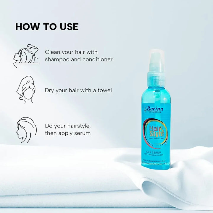 Berina Hair Professional | Berina H&S Hair Serum | Nourishing & Shine | 100ml 