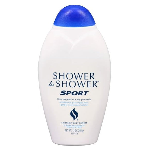Shower To Shower Absorbent Body Powder(Sport) - 368 gms