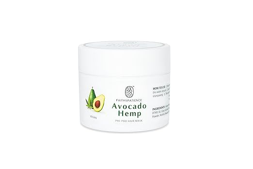 Faith & Patience Avocado Hemp Pre Poo Hair Mask - 200 gms