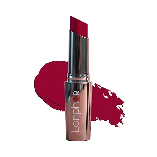 Lenphor Treasure Matte Lipstick Darkish Taupe - 3 gms
