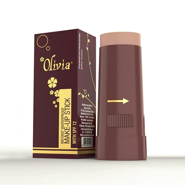 Olivia Instant Makeup Stick Shade Peach Rose  6 SPF 12 - 15 gms
