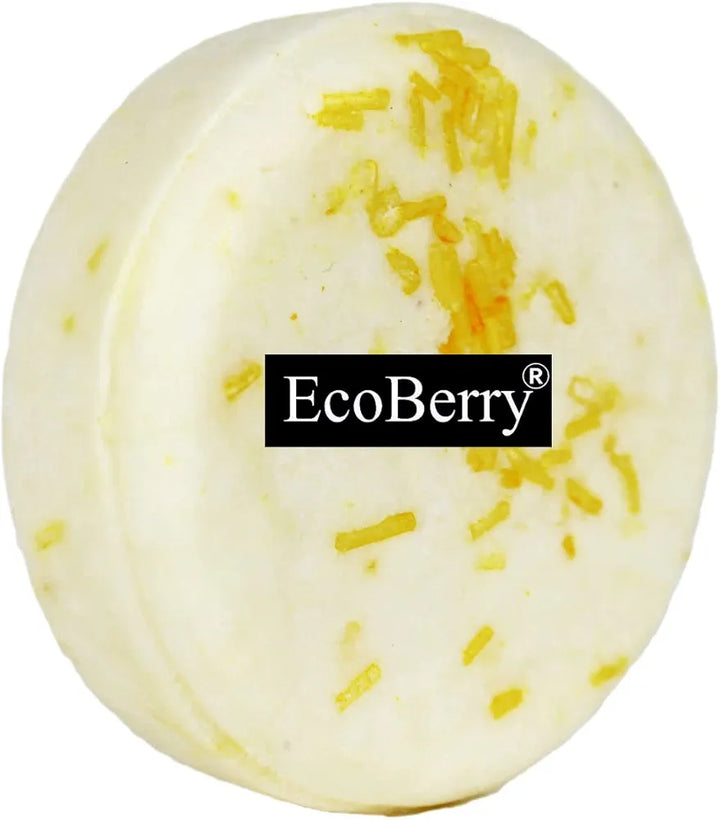 EcoBerry Murumuru Butter Shampoo Bar Enriched with Jasmine For Frizzy Hair, Dry Scalp, Conditions & Strengthens Hair Root, Frizz-free, Organic Ingredients, Sulfate & Paraben free, Vegan 70g